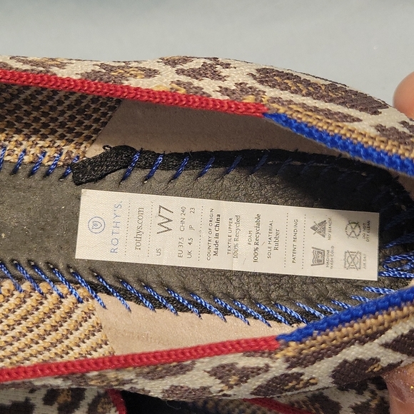 Rothy's Mocha Spot Loafers size 7 - Picture 5 of 9